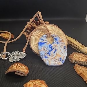 Abstract Pendant Necklace